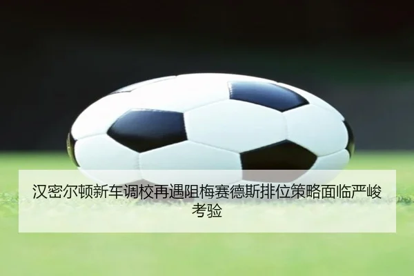 汉密尔顿新车调校再遇阻梅赛德斯排位策略面临严峻考验 | IMSPORTS